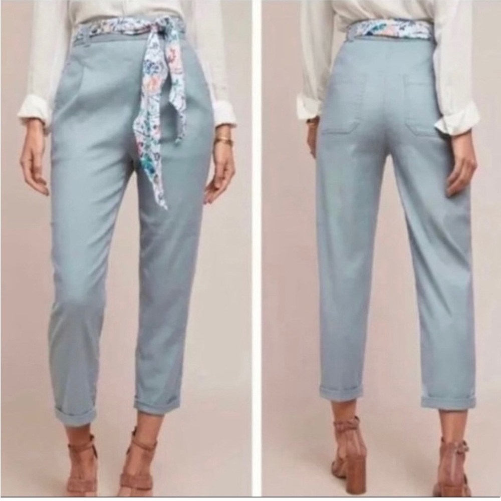 Anthropologie Ettitwa Nias Linen/Cotton Blend Pants